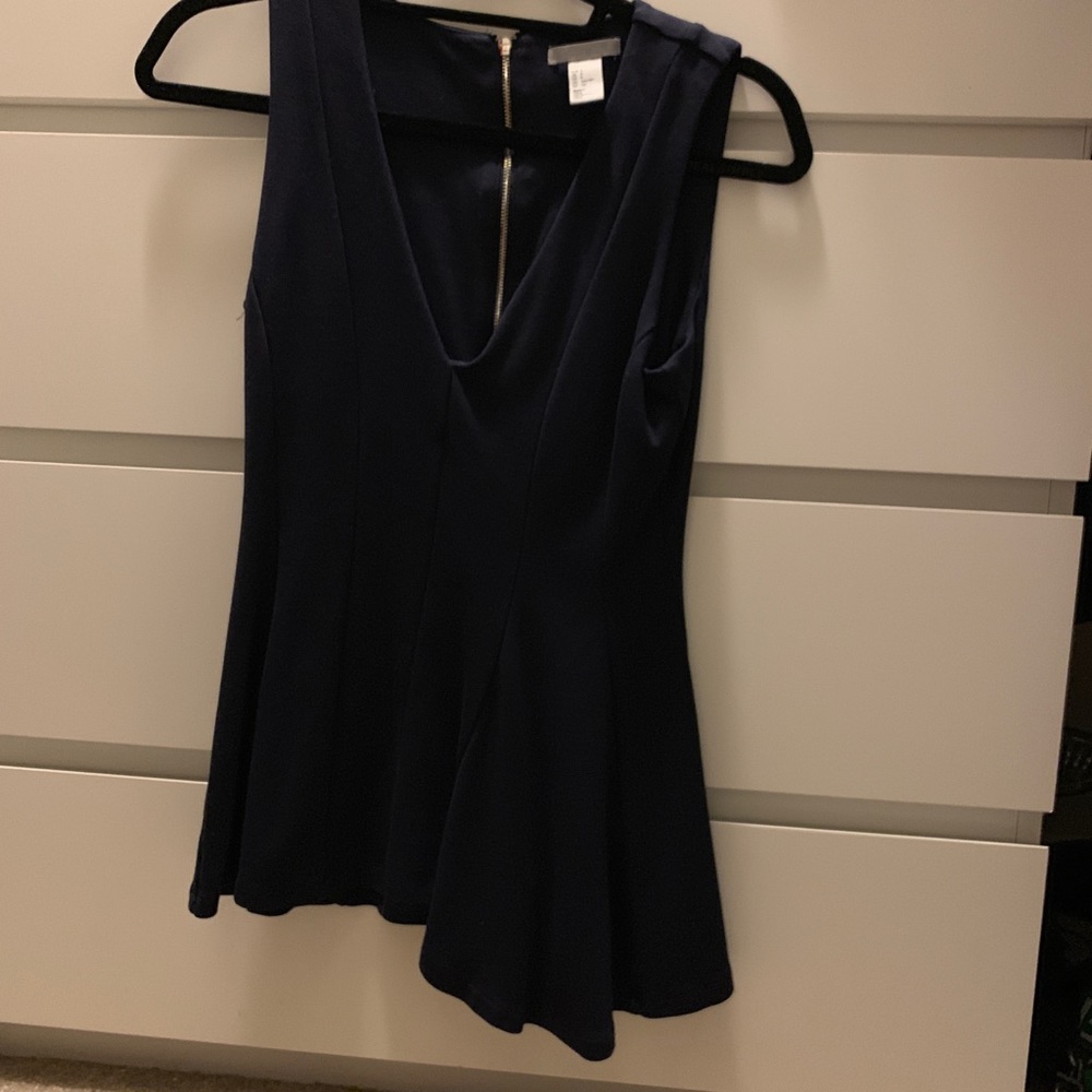 Blue HM top